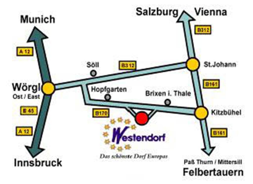 Appartement Haus Glanzern à Westendorf Extérieur photo